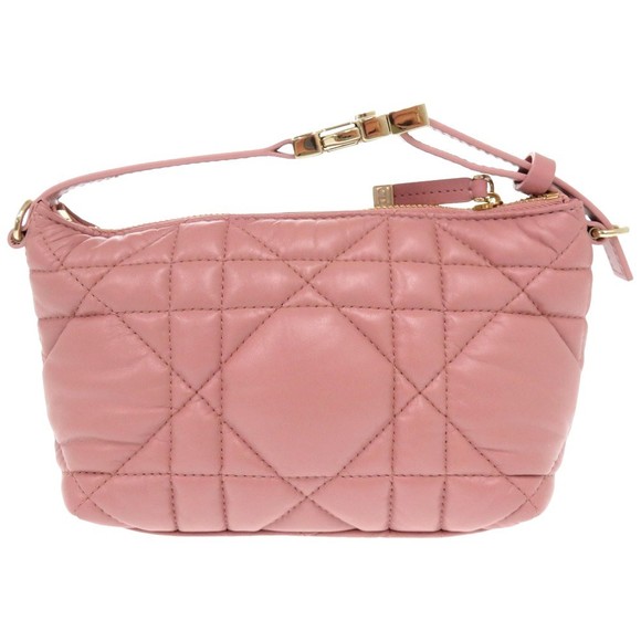 Dior Leather Pouch Pink Nomad - Picture 1 of 9